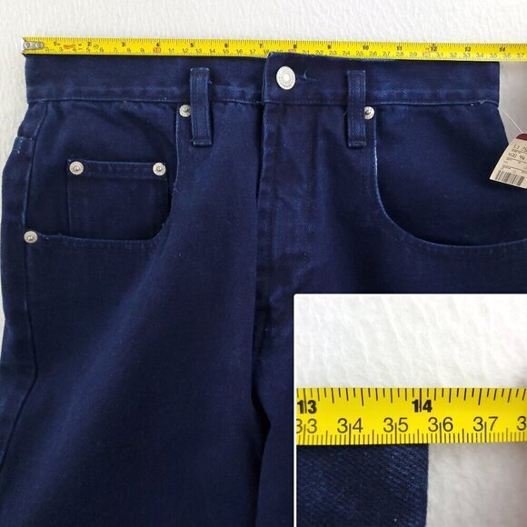 Jordache Basics Vintage Jeans Women Curvy High Waisted "10" 28x30 Deadstock NWT - Picture 5 of 13